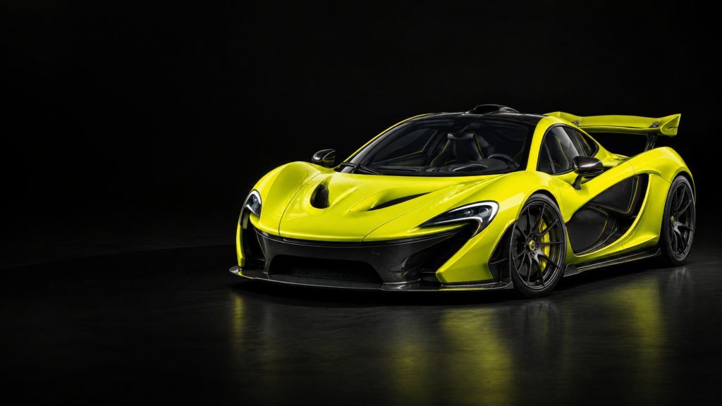 2015 McLaren P1: original illustrative editorial artwork, not a photograph of an individual vehicle.