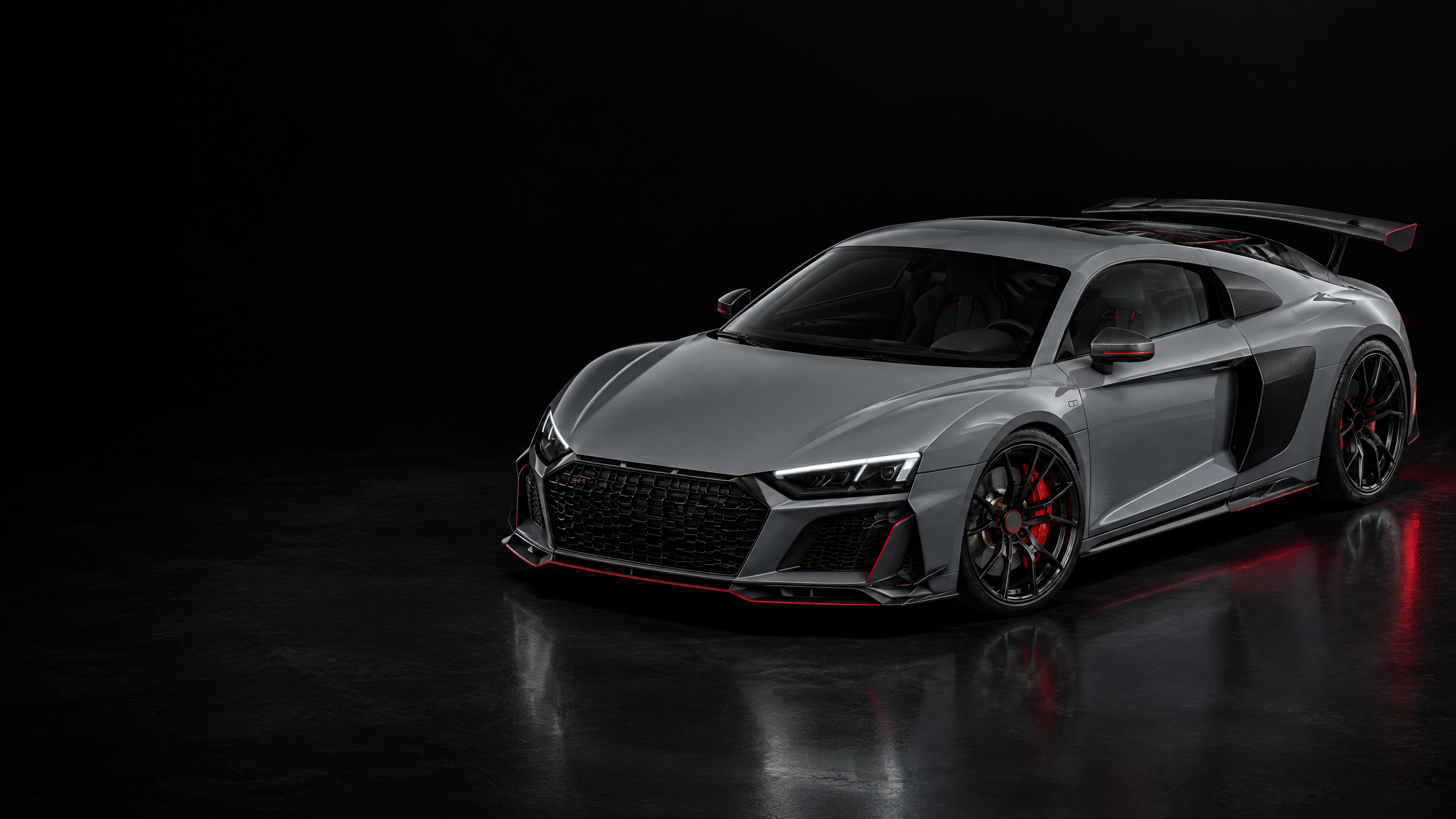 2023 Audi R8 GT: original illustrative editorial artwork, not a photograph of an individual vehicle.